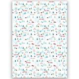 Personalised Christmas Wrapping Paper by Paper Themes Stylish Personalised Xmas Gift Wrap to Make Christmas Special - Reindeer
