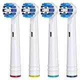 shiyi 4pcs/ Replacement Toothbrush Heads Fit For Oral B Whitening Toothbrush Heads Braun Electric Toothbrush Head Fit For Oral B Toothbrush (Color : EB20-P)