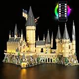 YWS LED Lighting Kit for Lego 71043 Harry Potter Hogwarts Castle - Led Light Set Compatible with Lego 71043 (LED Included Only, No Lego Kit) - Remote Control Version(Remote Control Version)