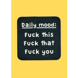 New Daily Mood Coaster
