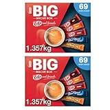 Nestle Big Biscuit Box Kitkat & Friends, 2 X 69 Chocolate Biscuit Bars - KitKat, Blue Riband, Toffee Crisp - Total 138 Chocolate Bars