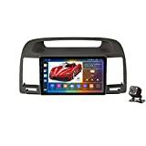 Android 11.0 Head Unit Double Din Car Stereo Sat Nav for T-oyota Camry 2000-2006 Radio GPS Navigation 9'' MP5 Multimedia Video Player FM Receiver with 4G 5G WiFi BT SWC Carplay,M500S