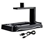 Kuuleyn Charging Dock Controller, PS4 Controller Charger, For PS4 VR Controller Charging Station Dock Stand Charging Charger Dock Station Holder Bracket with USB Cable