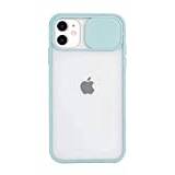 Tybiky Camera Protection Case for iPhone 13 Pro Stylish Protective Case with Camera Lens Protection Cover Translucent Matte Hard Mobile Phone Case Silicone Bumper Case Cover for iPhone 13 Pro Sky Blue