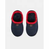 JNR PADDY Boys Mule Slippers French Navy