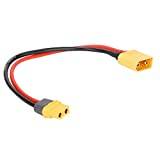 XT60H F to XT90 Male Adapter Cable,Reusable XT90 Male Connector,RC Accessories for Car Models Airplane Models Ship Models