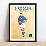Everton - Dixie Dean - Framed Art Print