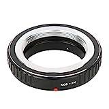 M39-FX Lens Mount Adapter, Camera Lens Mount Aluminum Alloy Adapter Ring for Zenit M39 Lens to for Fujifilm FX Mount Camera, Manual Mode ONLY