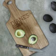 Personalised ‘Free Text’ Wooden Paddle Chopping Board