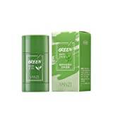 Green Tea Mask Stick for Face, Green Tea Purifying Clay Stick Mask Cleansing Mask Stick for Whitehead Removing Oil Control Acne Clearing for All Skin Types Women & Men (Green Tea)
