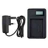 Mains Battery Charger for Sony Cyber-Shot DSC-W100, DSC-W110, DSC-W115, DSC-W120, DSC-W125, DSC-W130, DSC-W150, DSC-W170 Digital Camera