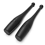 Synergee 1 LB Indian Club - Pair of Power Clubs - Exercise Weight Club Bells - Grip and Forearm Strength Trainer