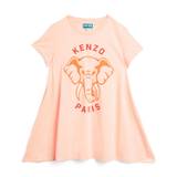Kenzo Kids Elephant Print T-Shirt Dress (2-14 Years) - pink - 6 yrs