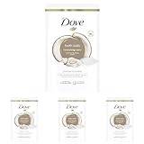 Dove Coconut and Cacao Restoring Care Bath Salts with Skin-Natural moisturisers Relaxing Your Mind & Body, Leaving Your Skin Smooth & Soft 900 g (Pack of 4)