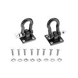 ZLXHDL Rc Car Trailer Buckle,Rc Accessories 4pcs RC Lock Catch for Rc Climbing Crawler Car (Black)