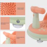 (pink green)baby bath baby bath portable chair foldable soft detachable
