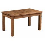 Homestyle Aztec Oak Furniture Rustic Dining Table 140cm