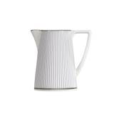 Wedgwood Pin Stripe milk pitcher 20 cl white