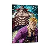 Anime One Piece Edward Newgate Marco Poster Decorative Painting Canvas Wall Art Living Room Posters Bedroom Painting 24x36inch(60x90cm)