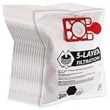 Compatible Cloth Hoover Bags for Numatic Henry & Hetty + Cordless HVB160 HEB160 Vacuum Cleaners (15 Bags)