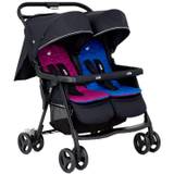 Joie Aire Twin Double Pushchair Rosy & Sea