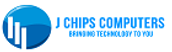 J Chips Computers Logotype
