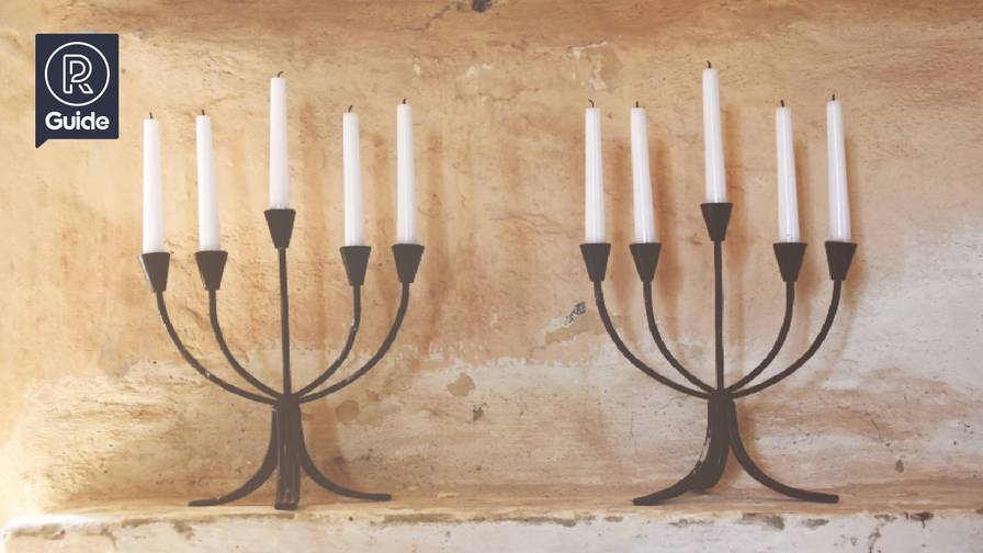 Good-looking candlesticks for the darker season