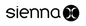 Sienna X Logotype