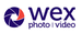 WEX Photo Video Logotype