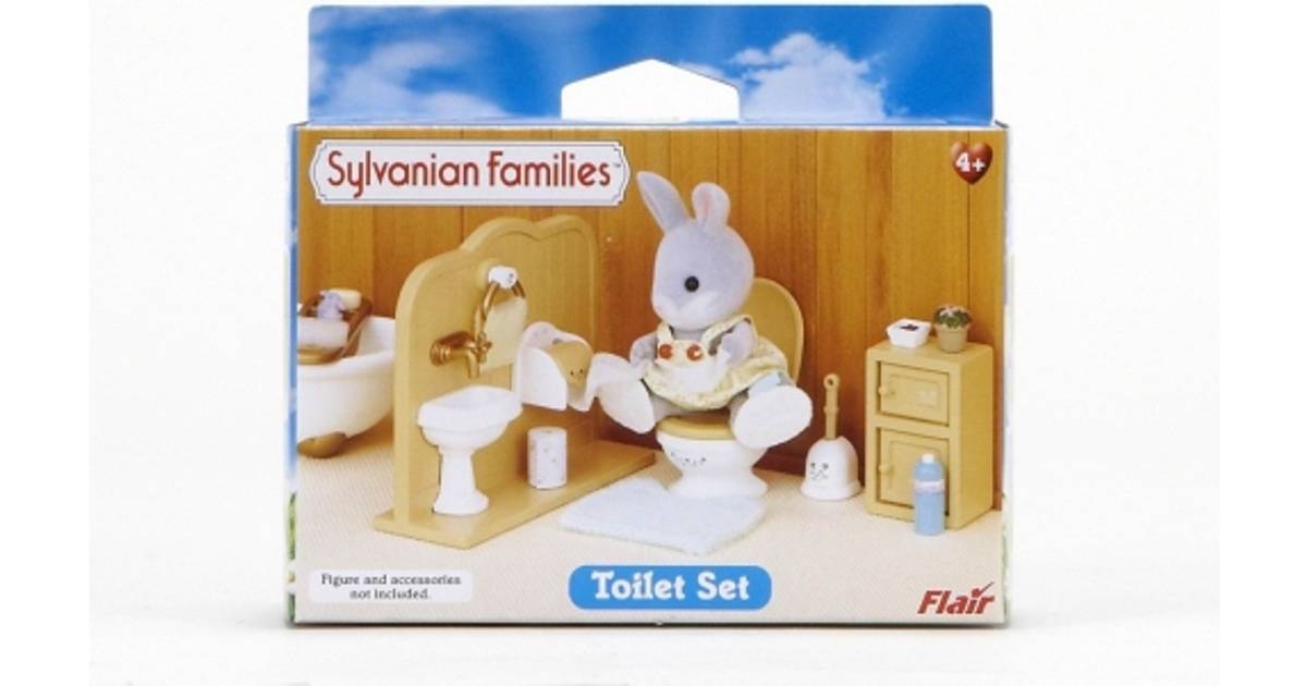 sylvanian toilet set