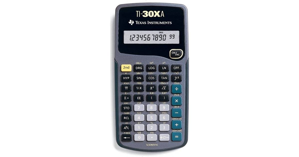 TEXTI30XA Texas Instruments TI-30XA Student Scientific Calculator New 