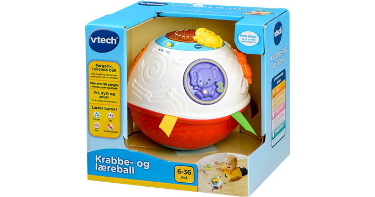 Rouli-Balle Magique Version Anglaise Crawl and Learn Bright Lights Ball Vtech 