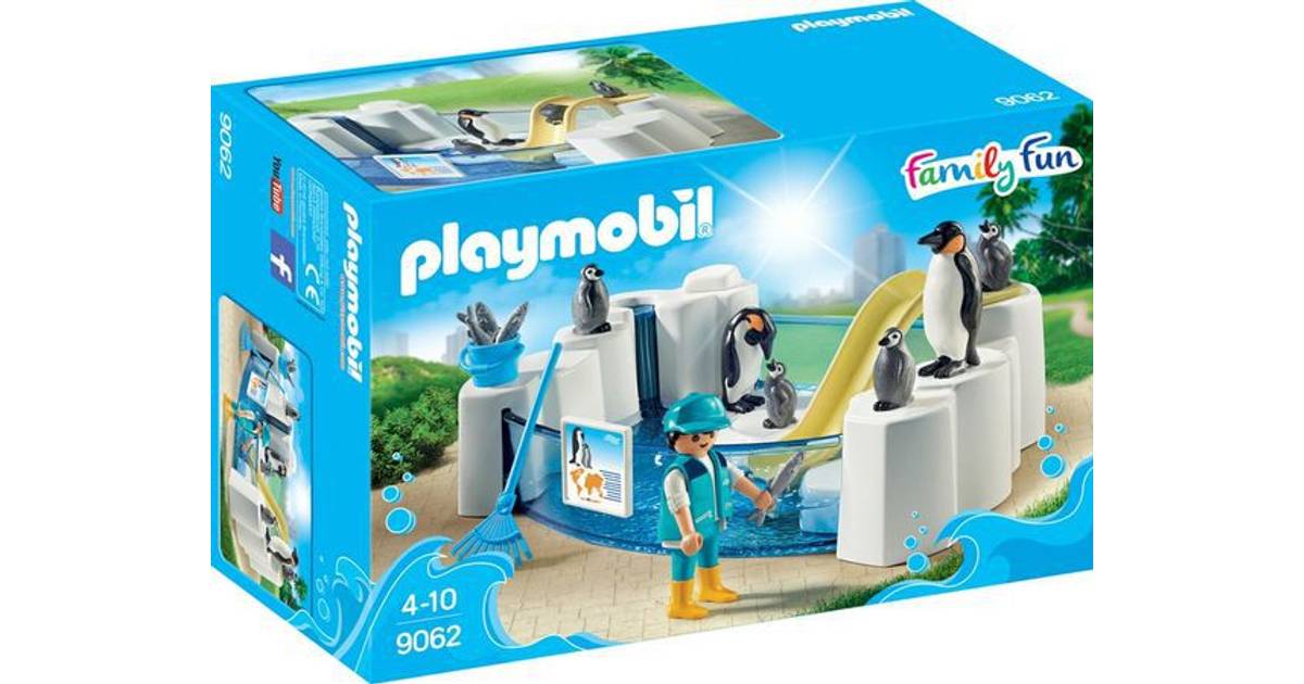 Pinguinbecken Spielfiguren Ergänzugsset Family Fun Tiere Zoo PLAYMOBIL 9062 