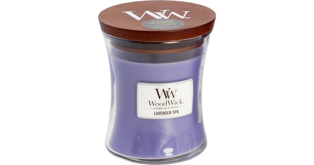Woodwick Lavender Spa Medium Scented Candle 274.9g • Price »