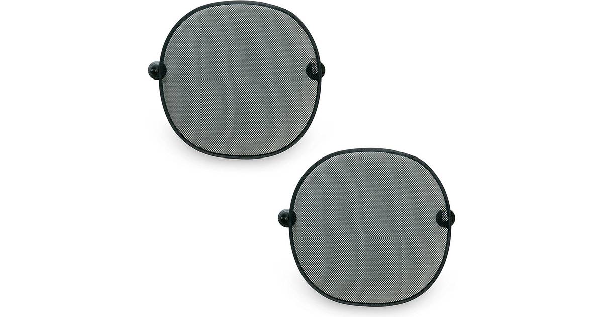 Pack of 2 Rear Side Window Sun Shade with Suction Cups Hauck Cloud Me 2 Car Window Shades Grey
