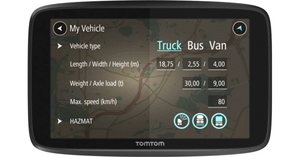 5 and 6 Inch TomTom Satellite Navigation Devices TomTom Truck Sat Nav GO Professional 620 & Universal Travel Case for All 4.3