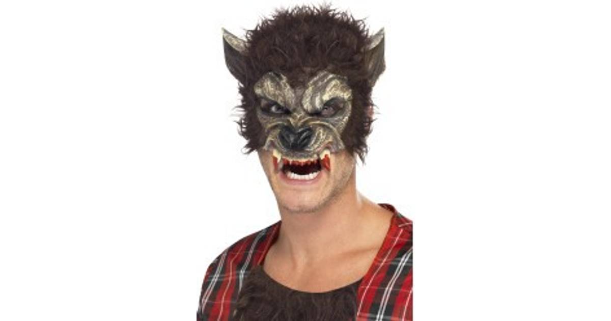 Halloween Werewolf Mask Adult Unisex Smiffys Fancy Dress Costume Accessory 