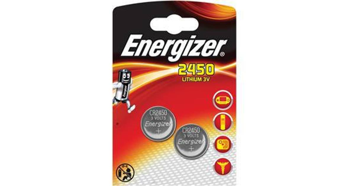 Energizer 3-Volt Coin Lithium Batteries CR2450 6 PK 