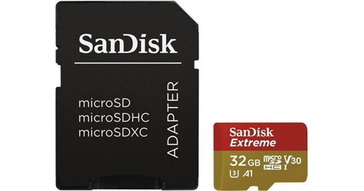 SDSQXNE-016G-GN6MA Old Version SanDisk Extreme 16GB microSDHC UHS-1 Card with Adapter 