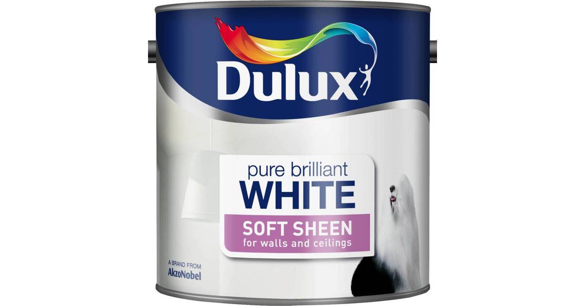 Dulux Soft Sheen Wall Paint Ceiling, White Ceiling Paint 5l