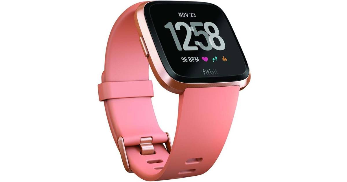 Fitbit Versa Fitness Smartwatch Black for sale online 
