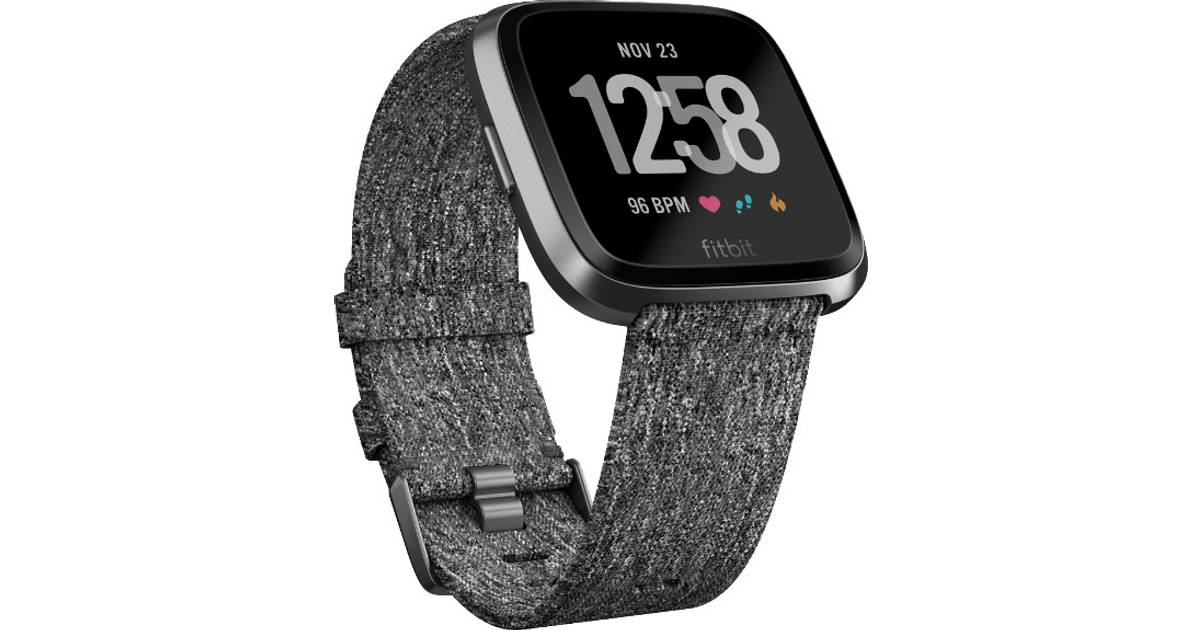 fitbit versa special edition charcoal