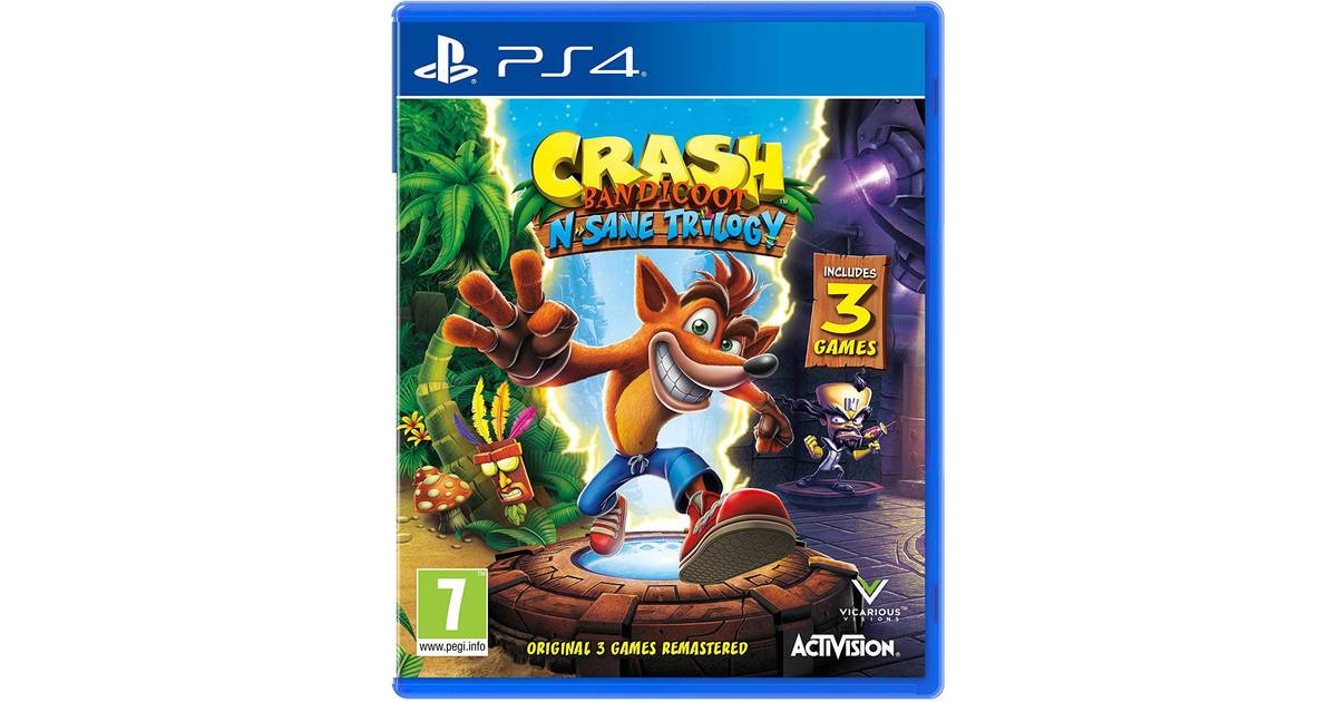 Crash Bandicoot N. Sane Trilogy PS4 Game • See Price