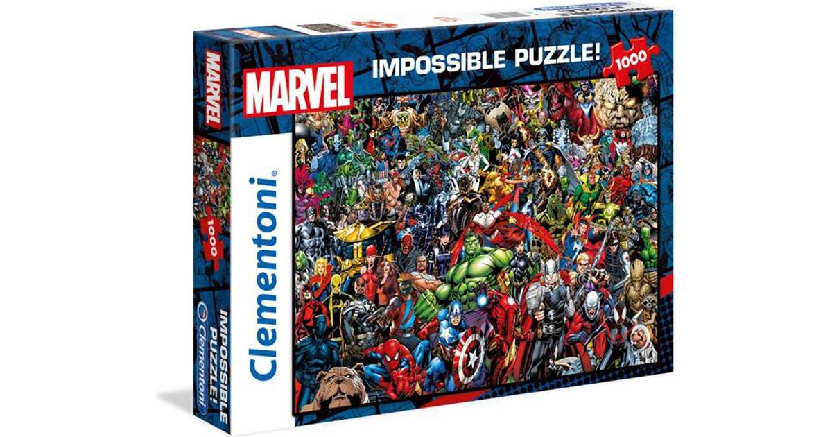 Clementoni Impossible Marvel 1000 Pieces • Compare prices