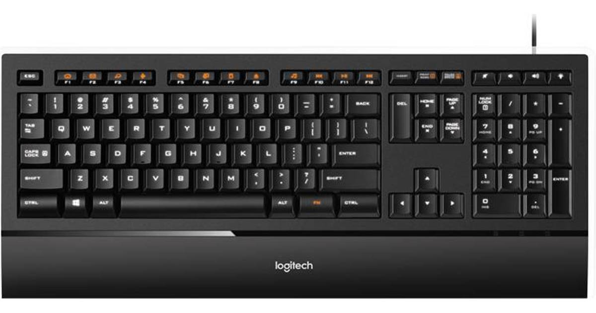 Logitech Illuminated Keyboard K740 (Nordic) • Compare prices now