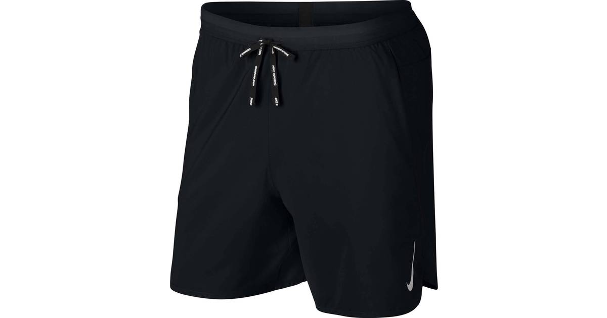 Dri-FIT Flex Stride 2-in-1 Running Shorts - Black/Black/Metallic Silver