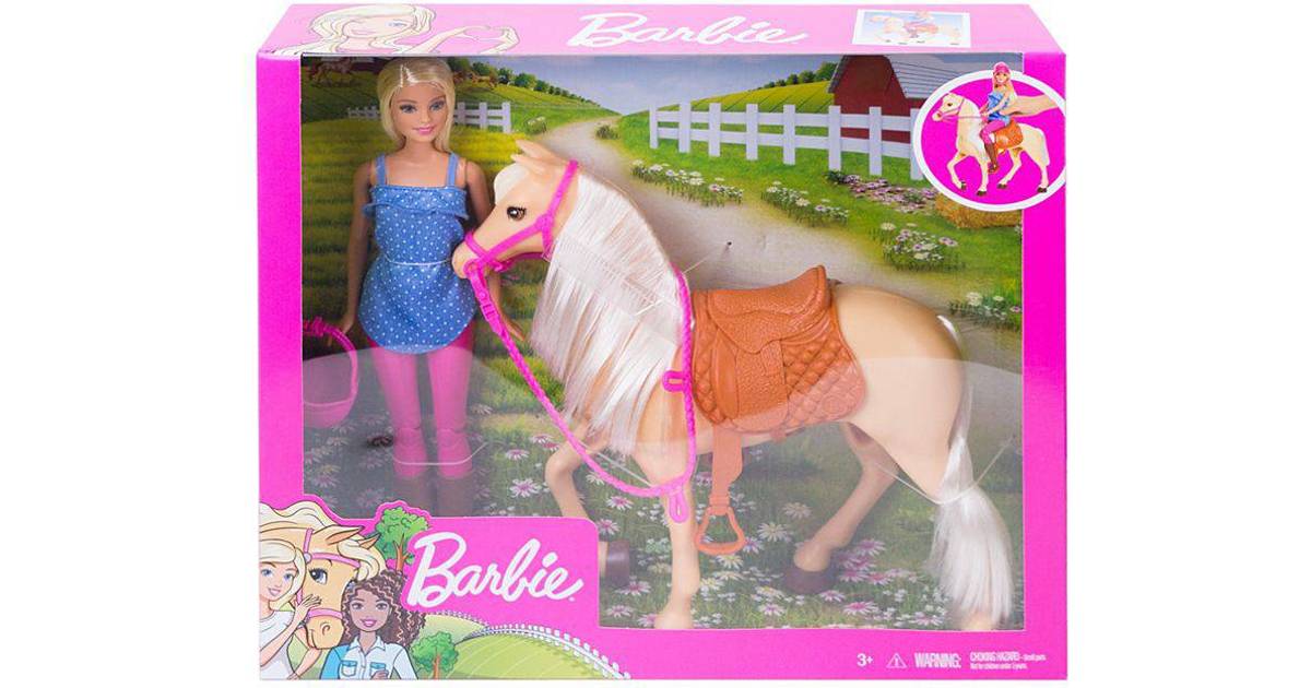 Victor Ophef Giftig Barbie Horse & Doll FXH13 • See Lowest Price (2 Stores)