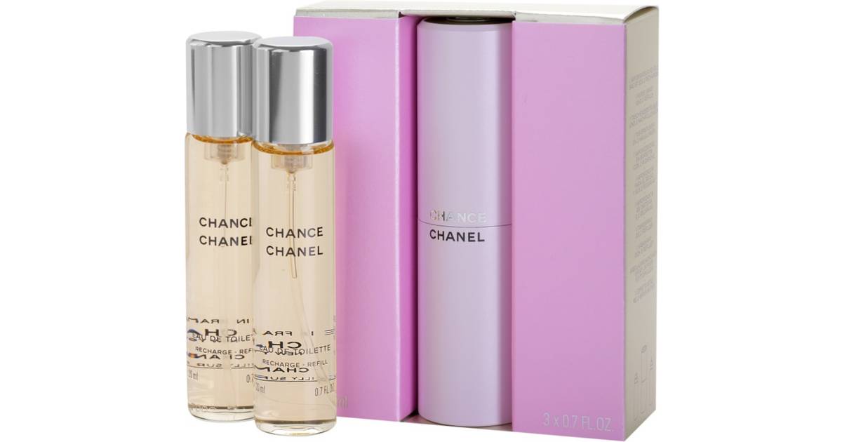 Buy Chanel Chance for Women Edt 3X20ml Refill Travel Spray Online  Shop  Beauty  Personal Care on Carrefour UAE