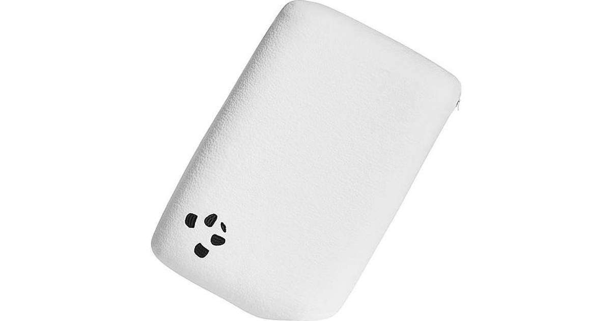 Panda Memory Foam Bamboo White Pillow Tripe Layer Soft Luxury Hypoallergenic 