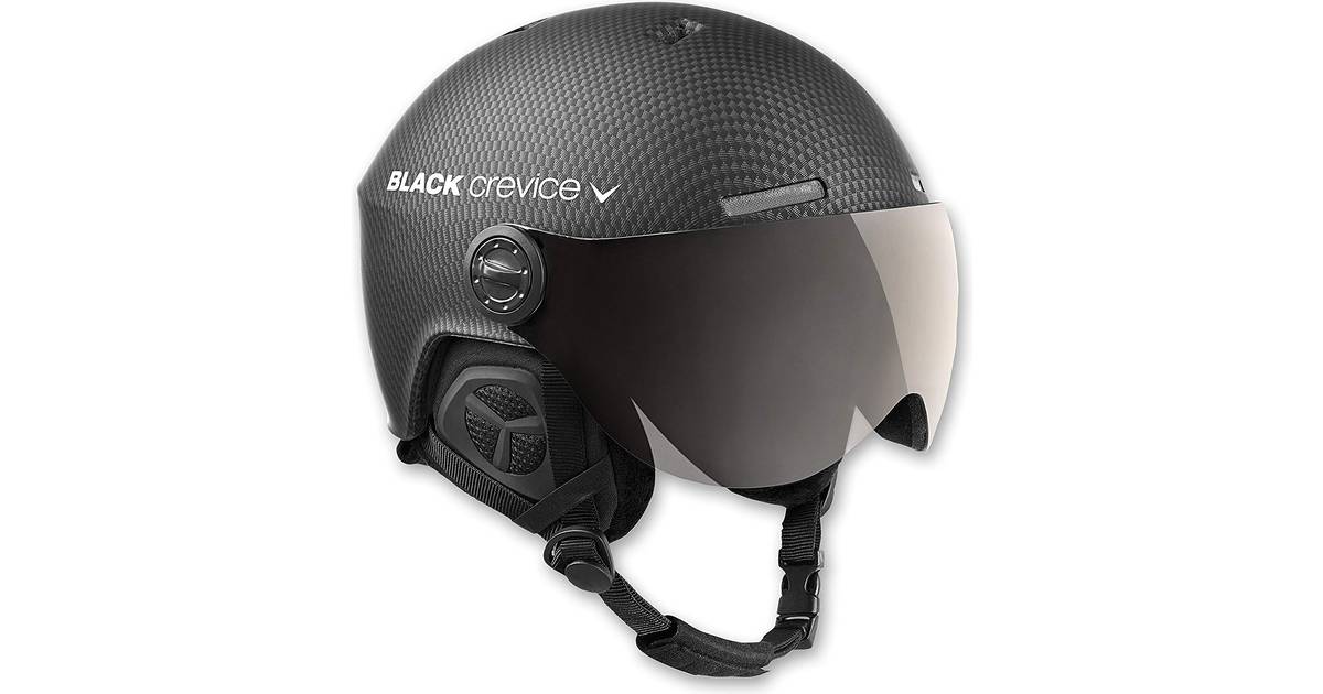 Black Crevice Ski Helmet 